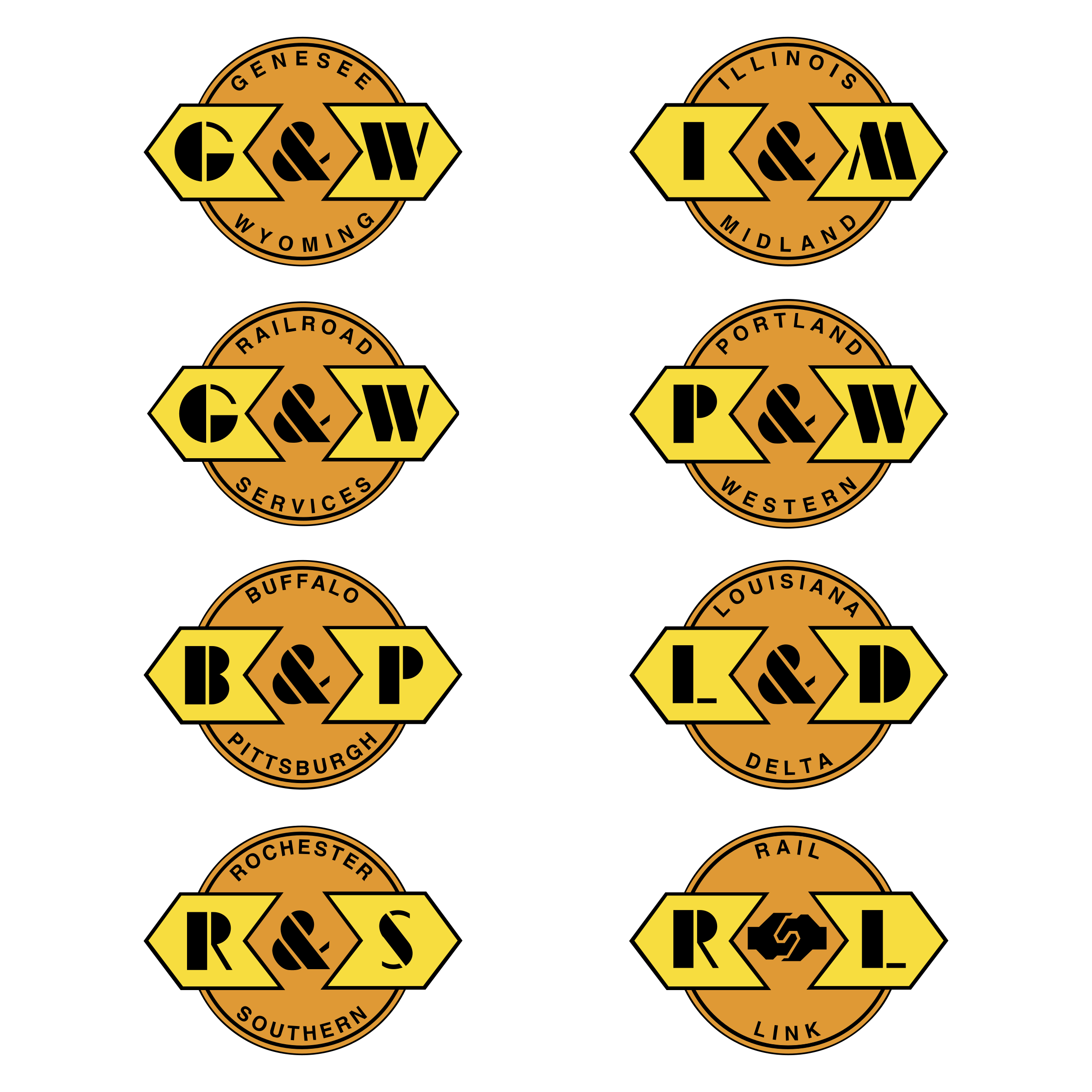 2400x2400 Genesee Wyoming Logo Png Transparent Vector