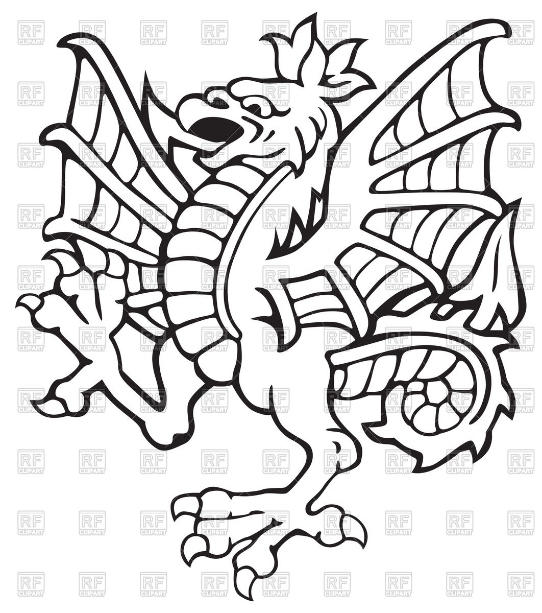 1062x1200 Mythological Heraldic Monster