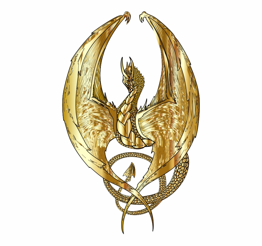 920x863 Gold Wyvern