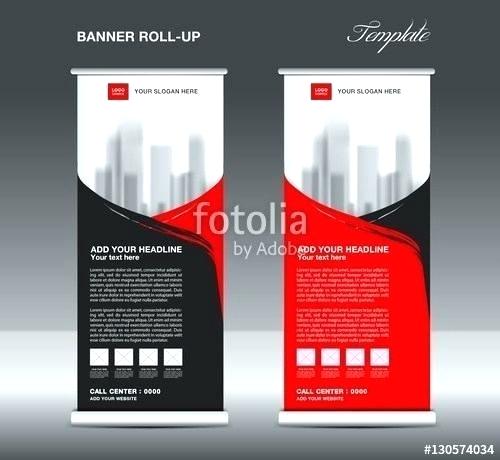 500x460 Roll Up Banner Design Template Template Banner Website In X