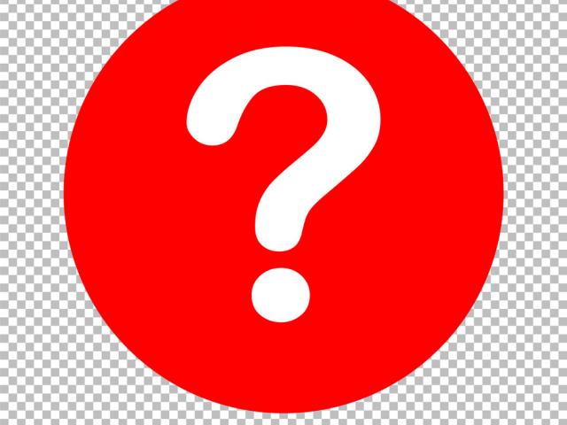 640x480 Question Mark Vector