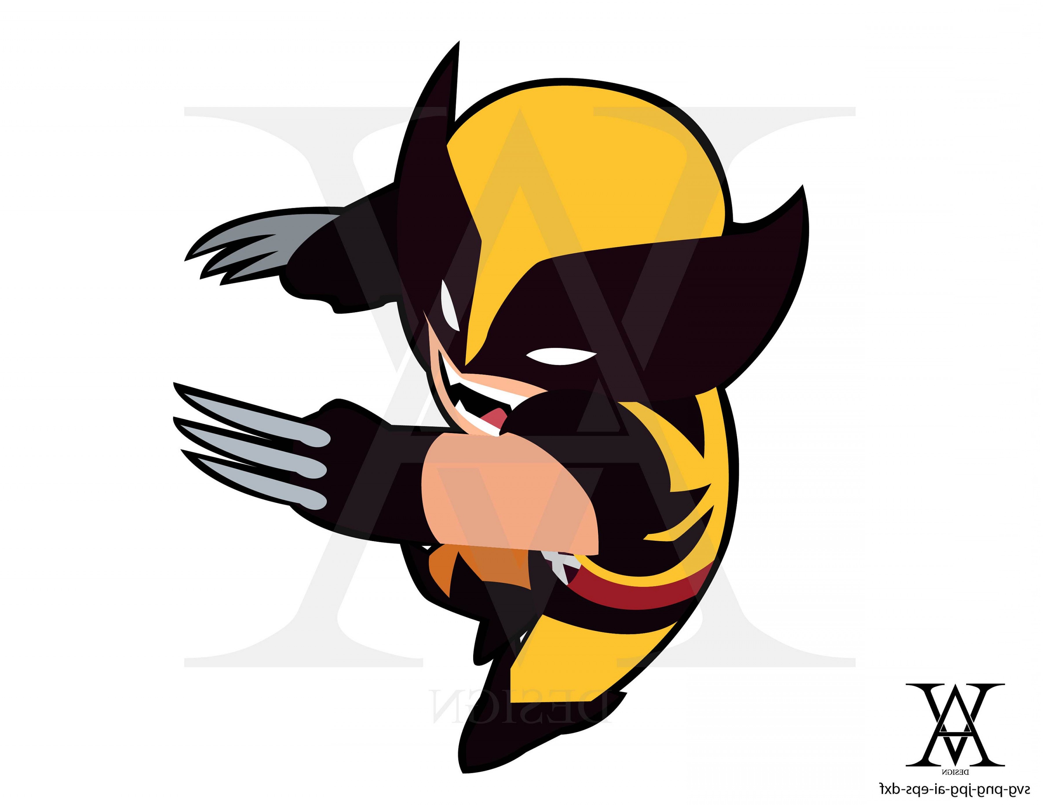 Vector Portraits Wolverine Geekchicpro 3600x2781 Vector Portraits Wolverine Geekchicpro