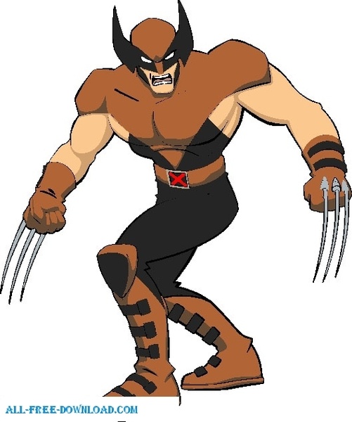 X Men Free Vector In Encapsulated Postscript 501x600 X Men Free Vector In Encapsulated Postscript