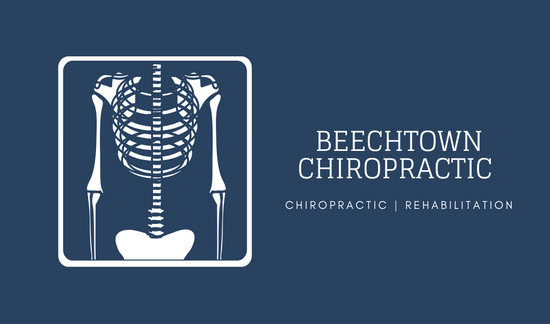 550x324 Blue X Ray Vector Chiropractic Business Card