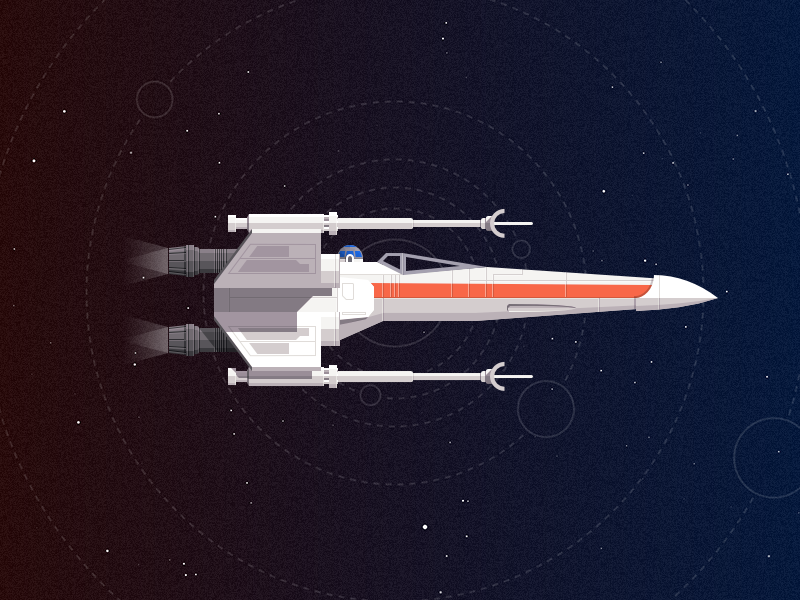 800x600 X Wing Fighter