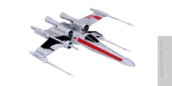 600x300 Star Wars X Wing Fighter