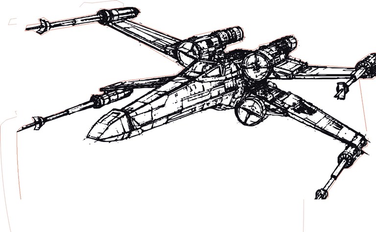 X Wing Vector at Vectorified.com | Collection of X Wing Vector free for ...