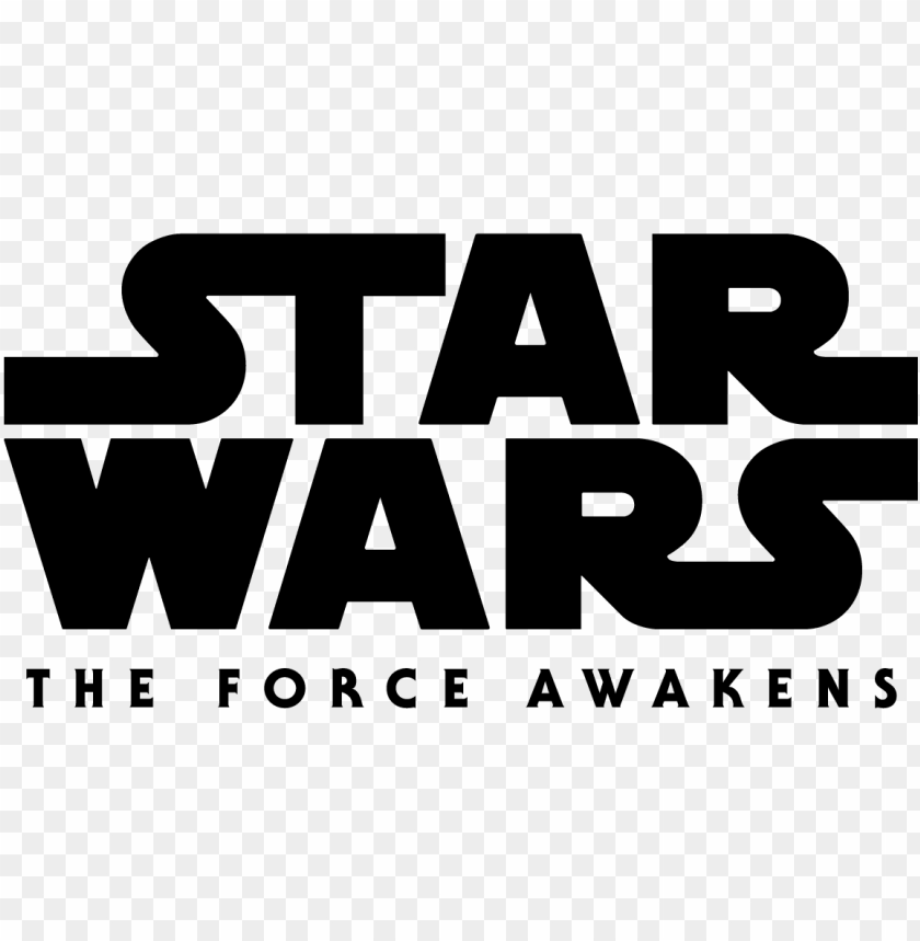 840x859 Star Wars The Force Awakens Logo Vector