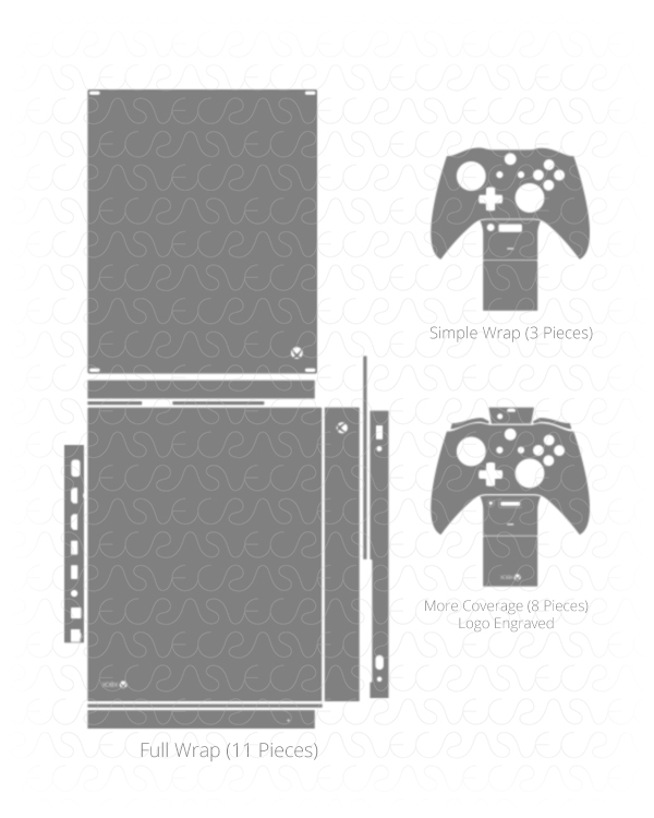 600x750 Xbox One X Console Controller Vinyl Vector On Behance