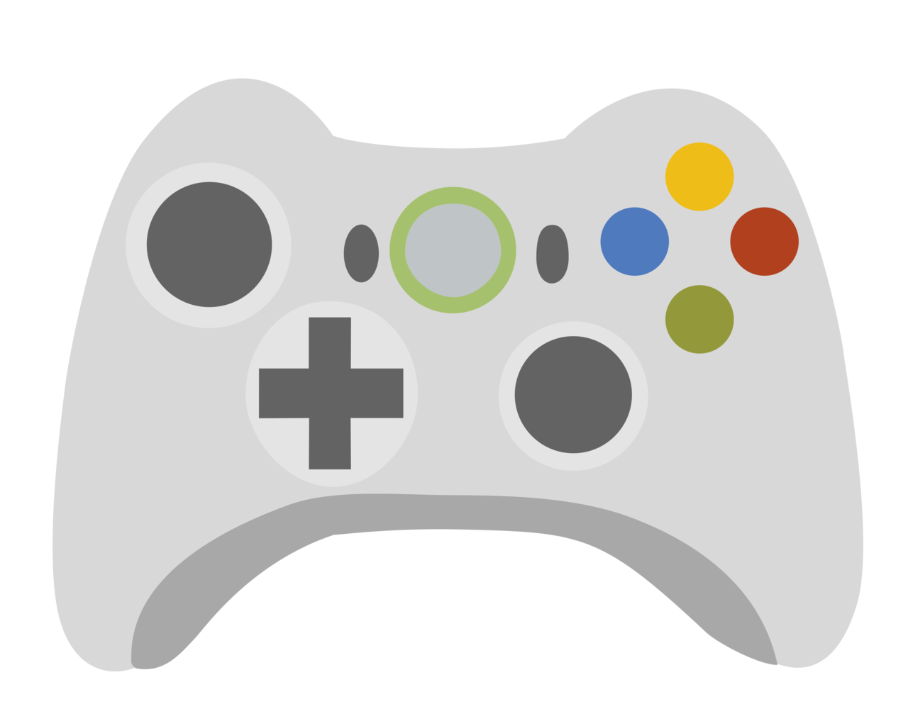 1280x1024 Old Xbox Controller