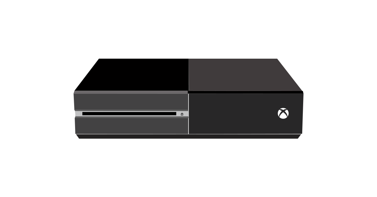 1200x628 Xbox One Console Vector And Png Free Download The Graphic Cave