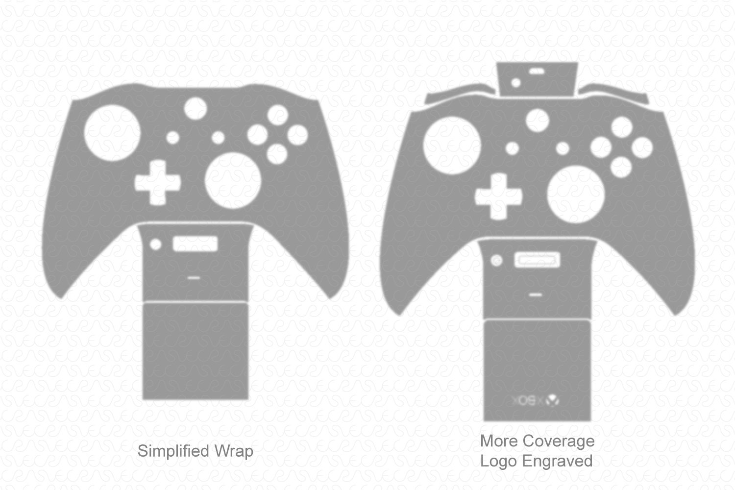 Microsoft Xbox One S Gaming Controller Vinyl Skin Vector 1500x1000 Microsoft Xbox One S Gaming Controller Vinyl Skin Vector
