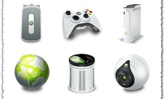 Xbox Icons Set Vectors For Download 550x330 Xbox Icons Set Vectors For Download