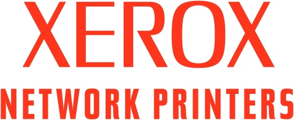 600x246 Xerox Network Printers Free Vector In Encapsulated Postscript
