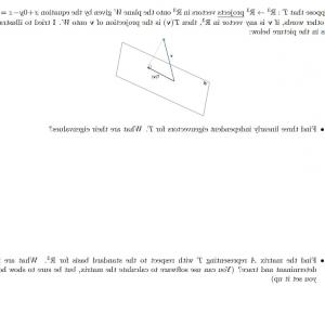 Suppose T R R Projects Vectors R Onto Plane W Given Equation X Y Z 300x300 Suppose T R R Projects Vectors R Onto Plane W Given Equation X Y Z