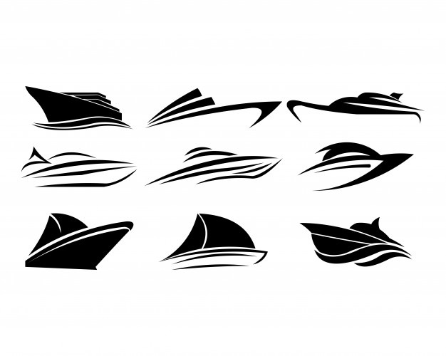 626x500 Boat Ship Sea Sailing Vector Logo Vector Premium Download