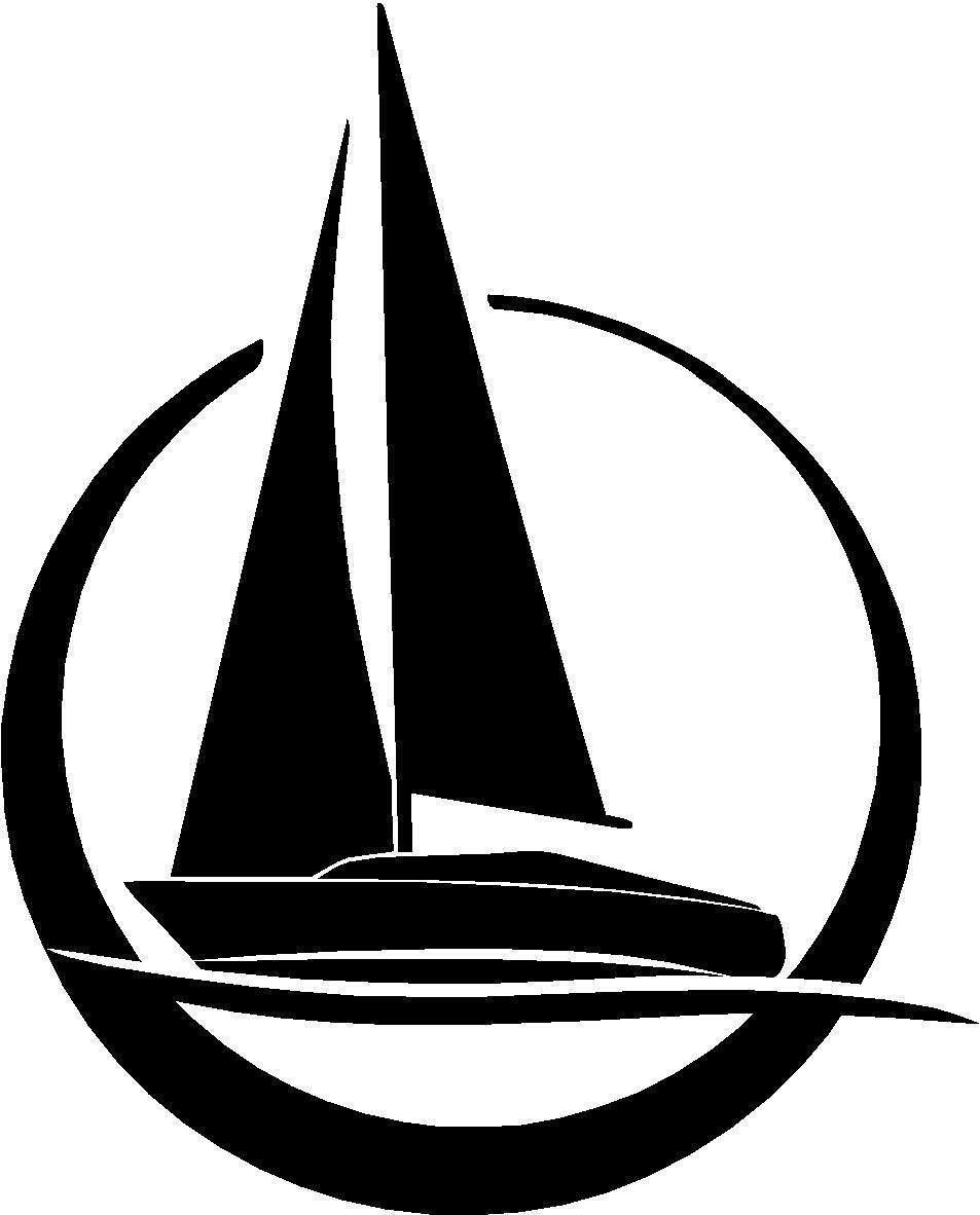 953x1182 Sail Boat Sailing Marine Silhouette Sticker Decal Graphic Vinyl