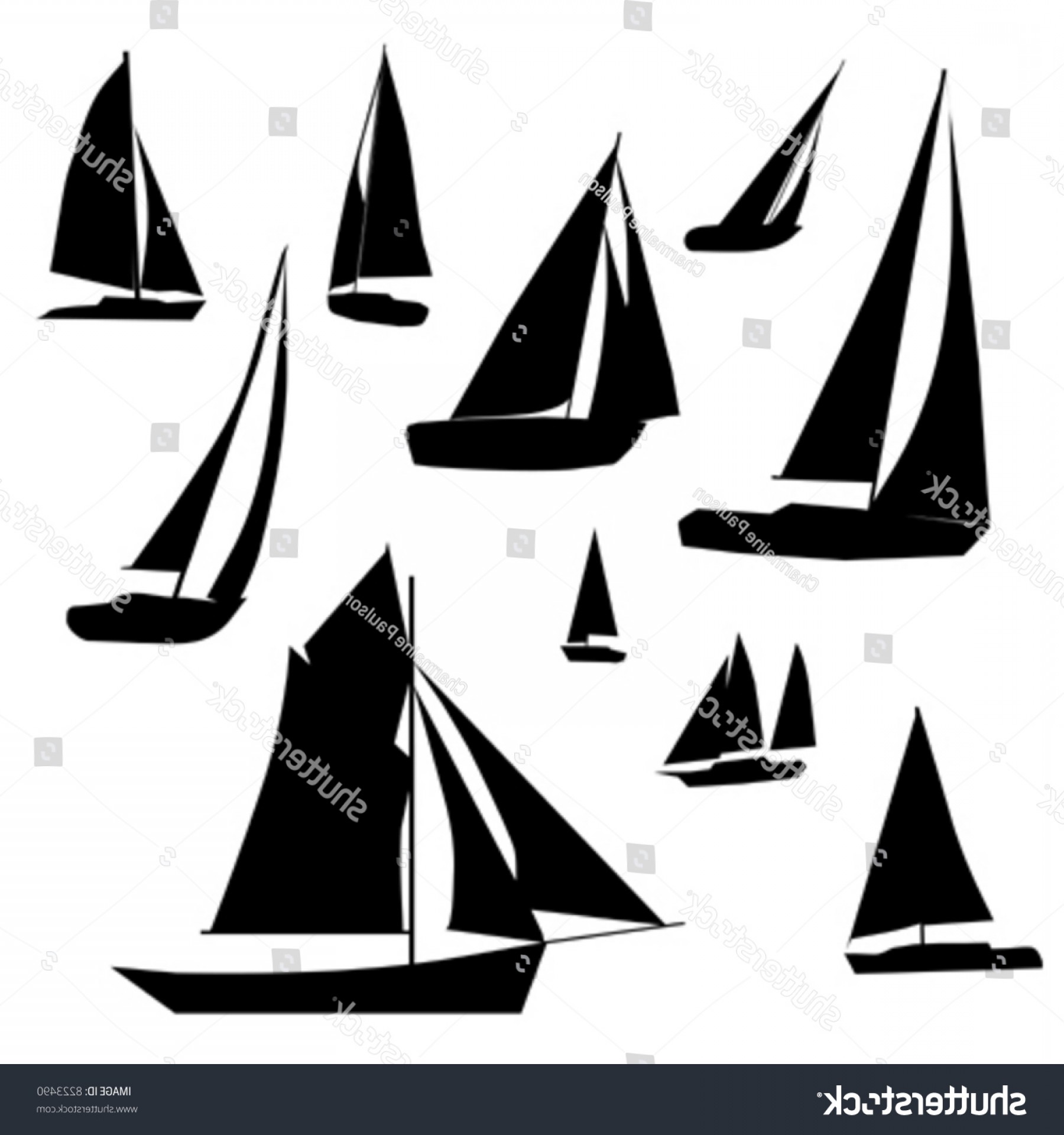 1800x1920 Sail Boat Silhouette Vector Hoodamathrun