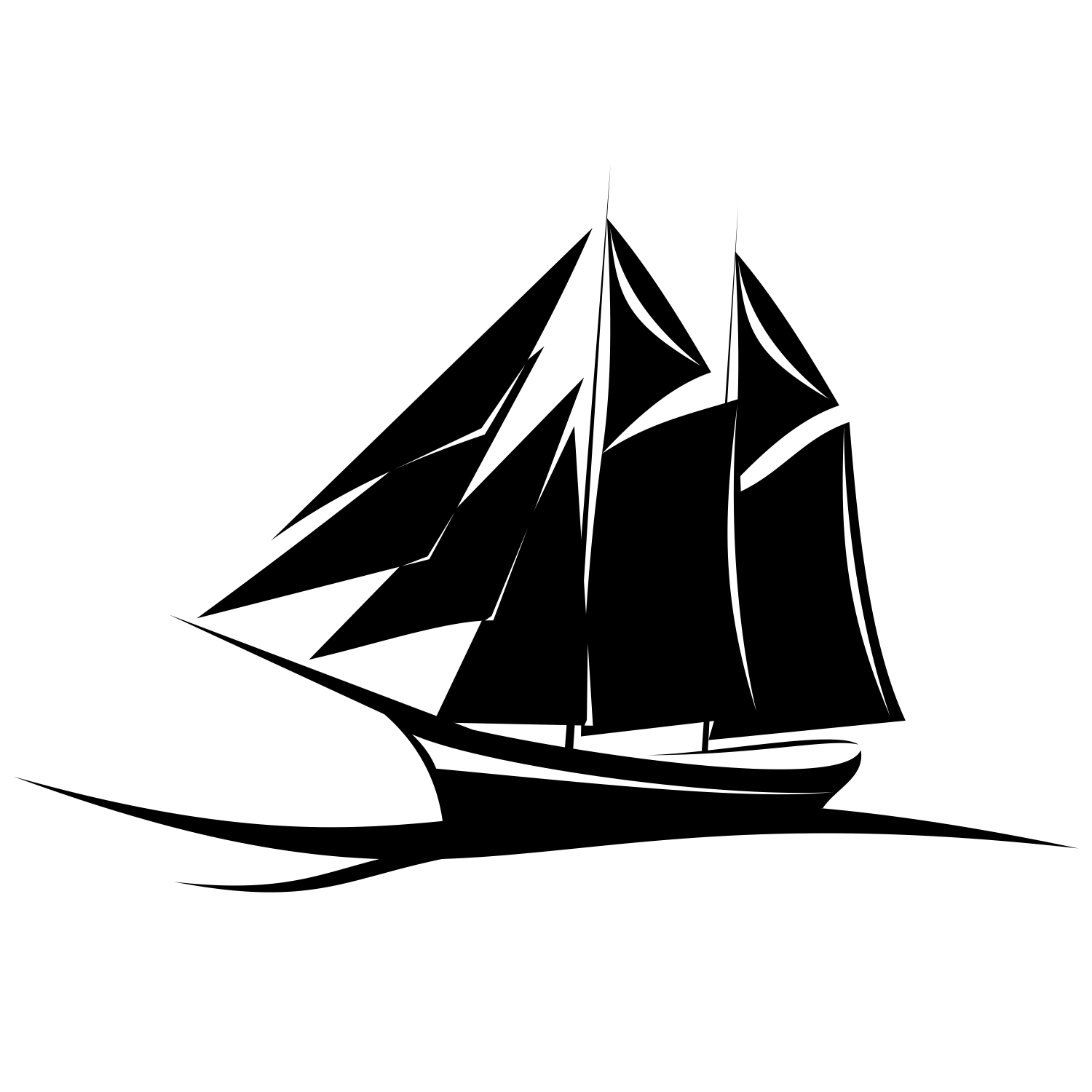 1500x1500 Vector For Free Use Yacht Vector