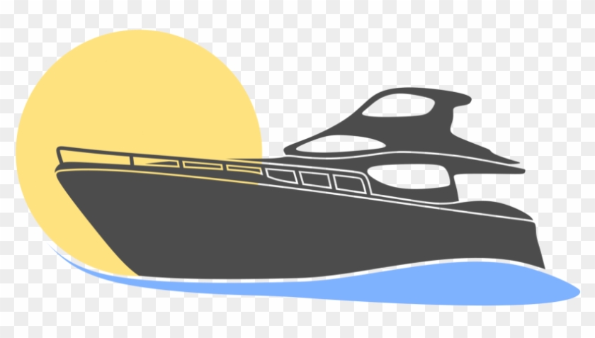 840x477 Yacht Motorboat Logo Vector Png