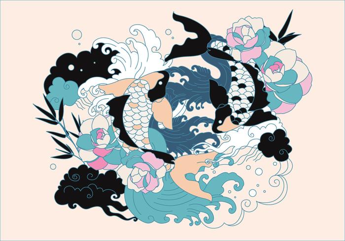 700x490 Japanese Tattoo Vector
