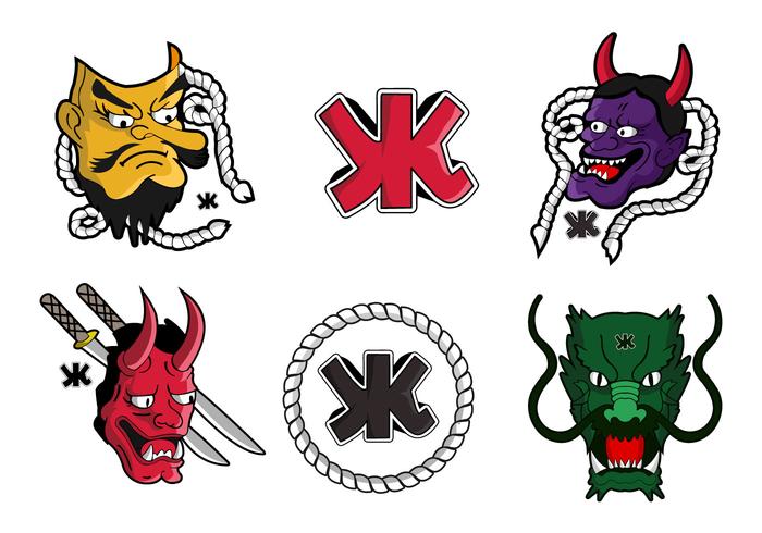 700x490 Japanese Yakuza Tattoo Symbol Vector