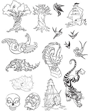 293x368 Vector Yakuza Tattoo Free Vector Download