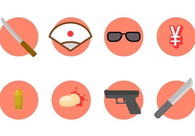 632x443 Free Yakuza Vector Icon Free Vector Download Cannypic