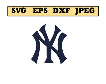 340x270 New York Yankees Logo Football Dxf Format Vector