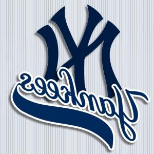 300x300 New York Yankees Logo Line Art Studiogrfx