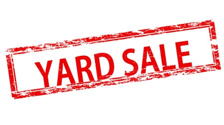 450x251 Stamp With Text Yard Sale Inside, Vector Illustration Royalty