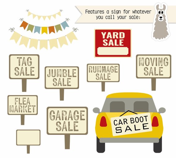 570x513 Yard Sale Clipart, Vector Garage Sale Clip Art, Rummage Sale Clip