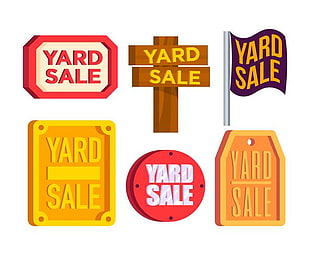 310x255 Yard Sale Sign Poster Vector Design Free Graphics Uihere
