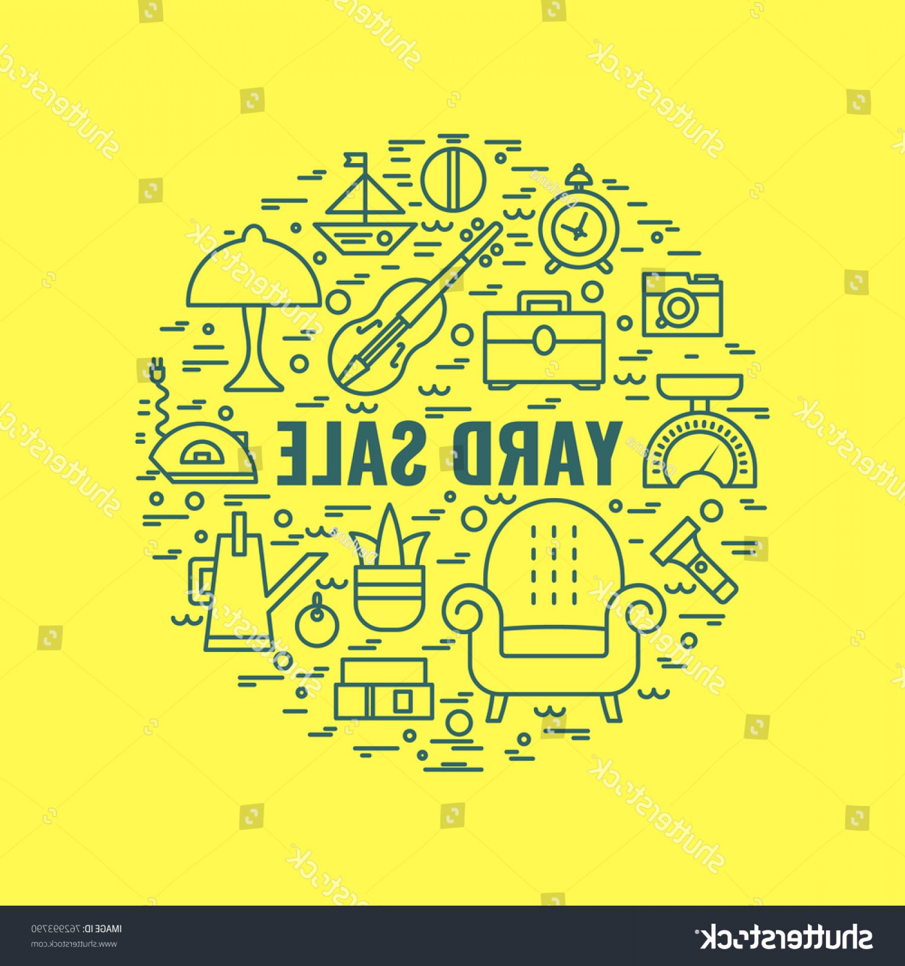 1800x1920 Yard Sale Signs Templates Stock Vector Sign Template For Poster