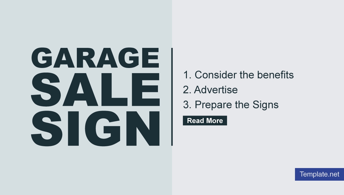 1200x680 Garage Sale Sign Templates