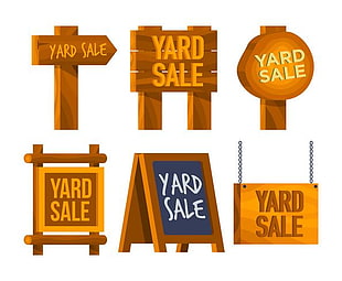 310x255 Yard Sale Sign Vector Free Graphics Uihere