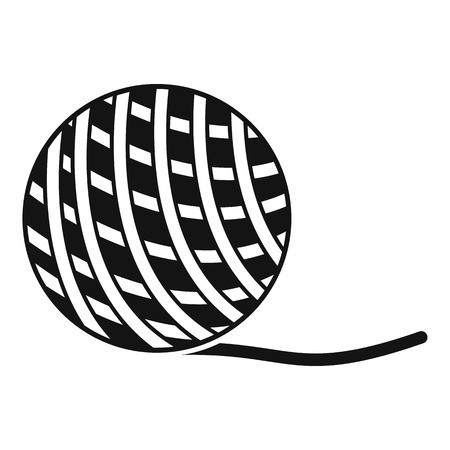 450x450 Yarn Ball Toy For Cat Icon, Simple Style Royalty Free Vector Graphics