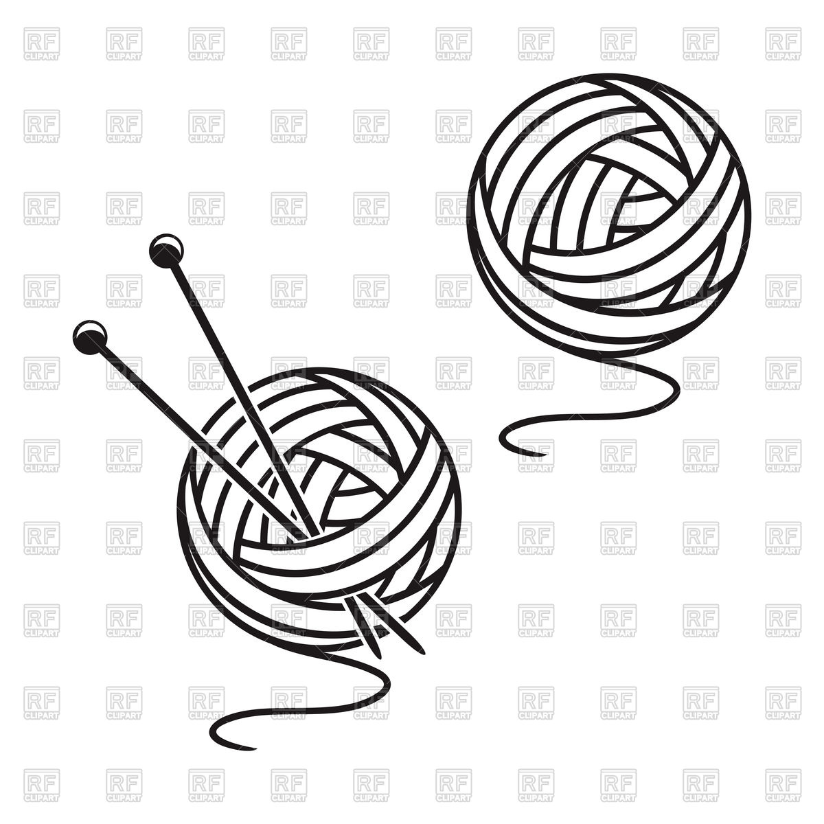 Set Of Balls Of A Yarn Vector Image Of Objects Silanti 1200x1200 Set Of Balls Of A Yarn Vector Image Of Objects Silanti