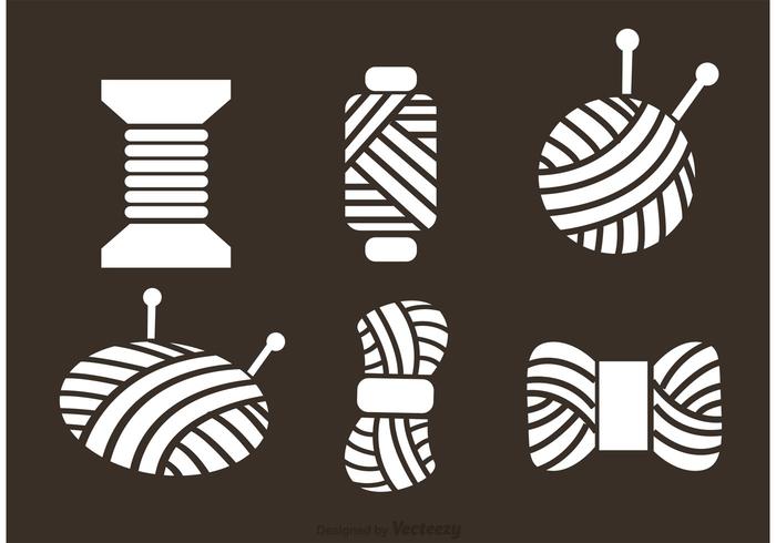 Ball Of Yarn Vector Icons 700x490 Ball Of Yarn Vector Icons