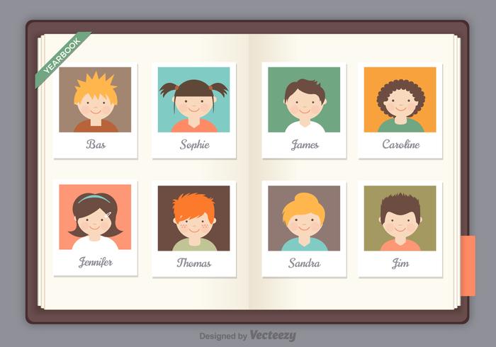 Free Yearbook Vector 700x490 Free Yearbook Vector