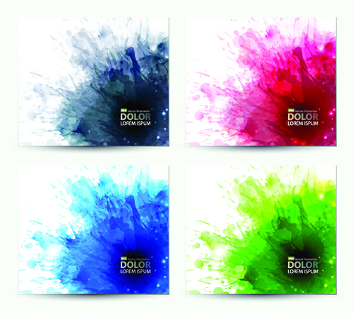 Splash Watercolor Stains Background Vector Free Technology 500x444 Splash Watercolor Stains Background Vector Free Technology