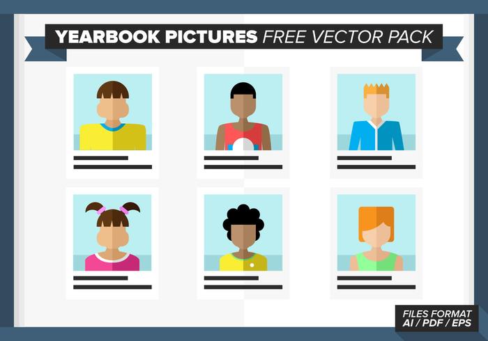 Yearbook Pictures Free Vector Pack 700x490 Yearbook Pictures Free Vector Pack