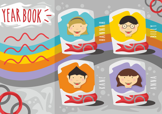 Yearbook Vector Set Free Vector Download Cannypic 632x443 Yearbook Vector Set Free Vector Download Cannypic