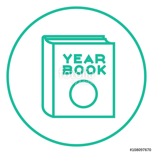 Yearbook Line Icon Stock Image And Royalty Free Vector 500x500 Yearbook Line Icon Stock Image And Royalty Free Vector