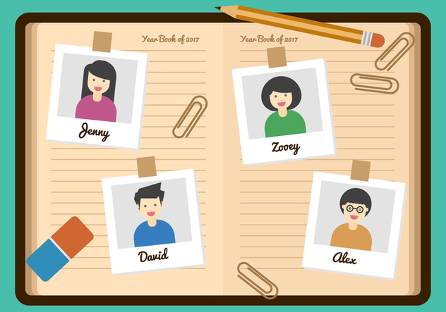 Free Yearbook Illustration Vector Free Vector Download 632x443 Free Yearbook Illustration Vector Free Vector Download