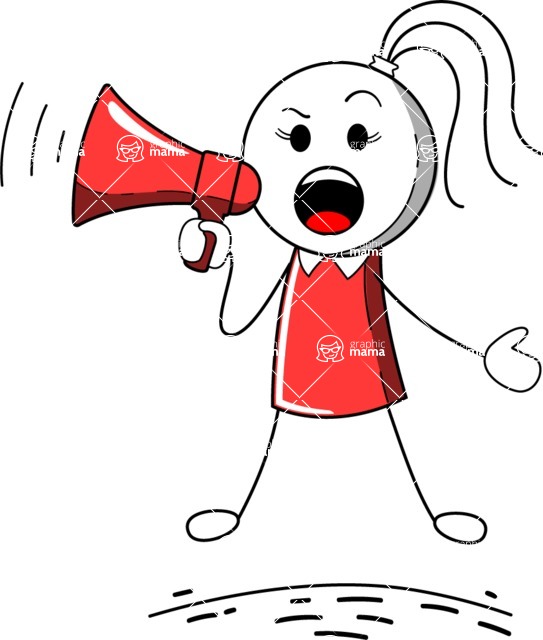 543x640 Stickman Vector Outline Doodle Illustrations Vector Stickwoman