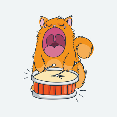 400x400 Yelling On Curated Vector Illustrations, Stock Royalty Free Images