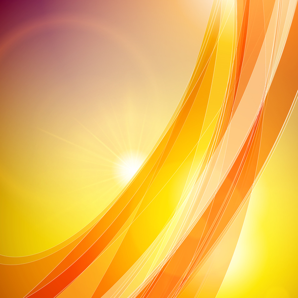 600x600 Yellow Wavy Abstract Background Vector Free Download