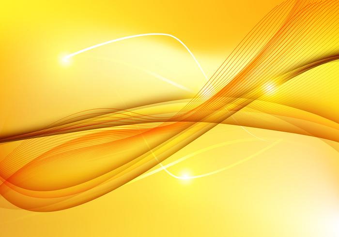 700x490 Abstract Yellow Wave Background