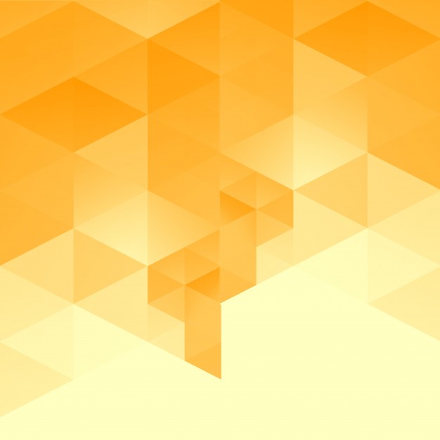 626x626 Abstract Yellow Polygonal Background Vector Free Download
